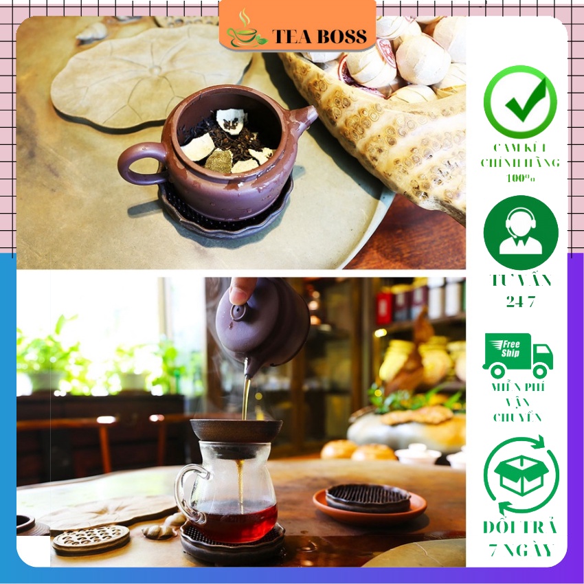 Trà phổ nhĩ quýt 1 viên dùng thử, cực phẩm dành cho sức khỏe,trà tết