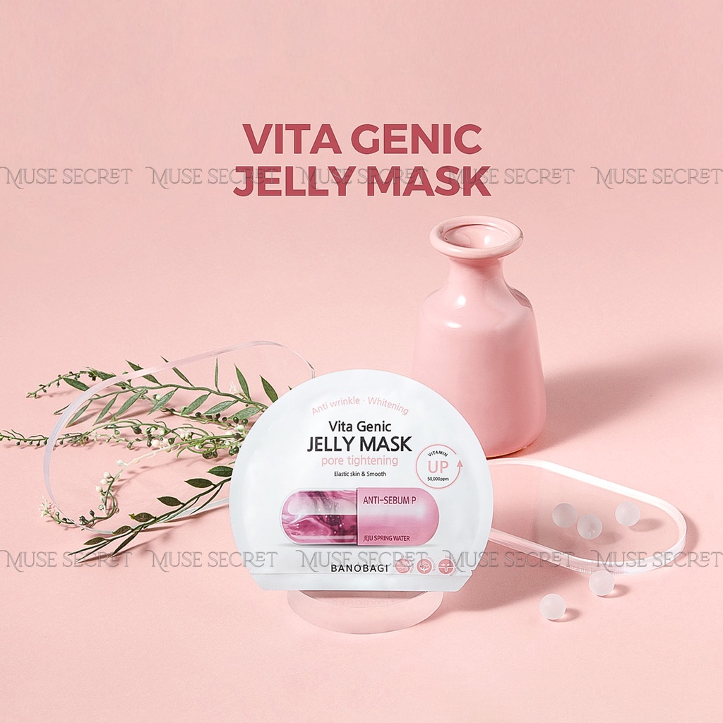 [Quà Tặng Khẩu Trang] Mặt Nạ BNBG - Mặt Nạ Vita Genic Jelly Mask Giấy Viên Thuốc Trắng Da Giảm Mụn Bổ Sung Vitamin 30ml | BigBuy360 - bigbuy360.vn