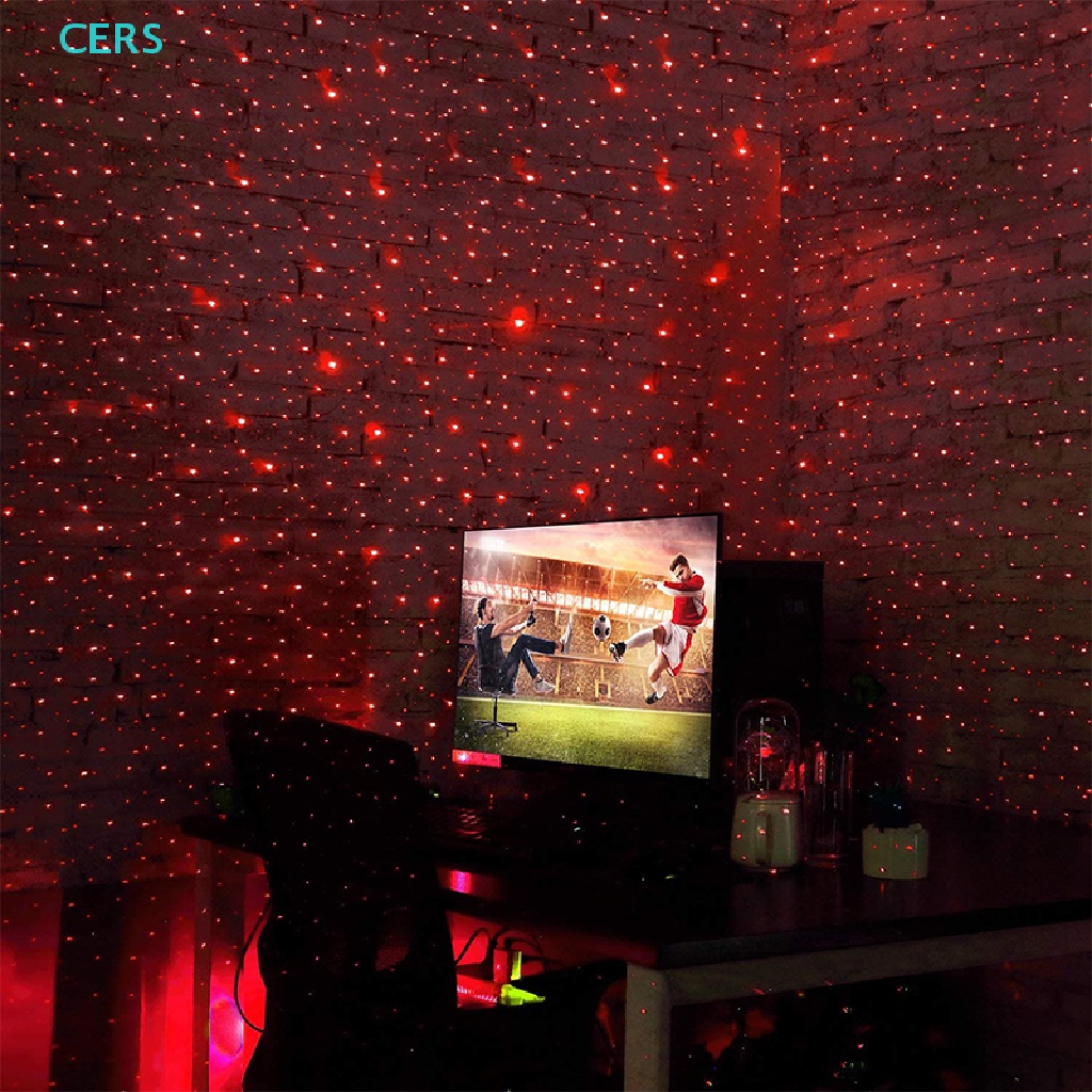 Bộ Đèn LED Chiếu Bầu Trời Sao 5V USB Hình Galaxy