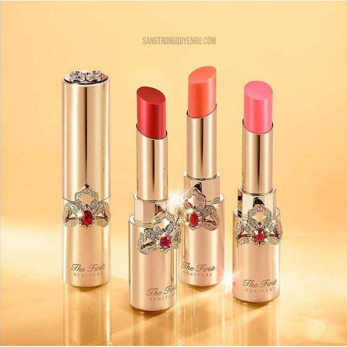 Son dưỡng cao cấp THE FIRST GENITURE Lipbalm siêu mịn của Ohui Tách set