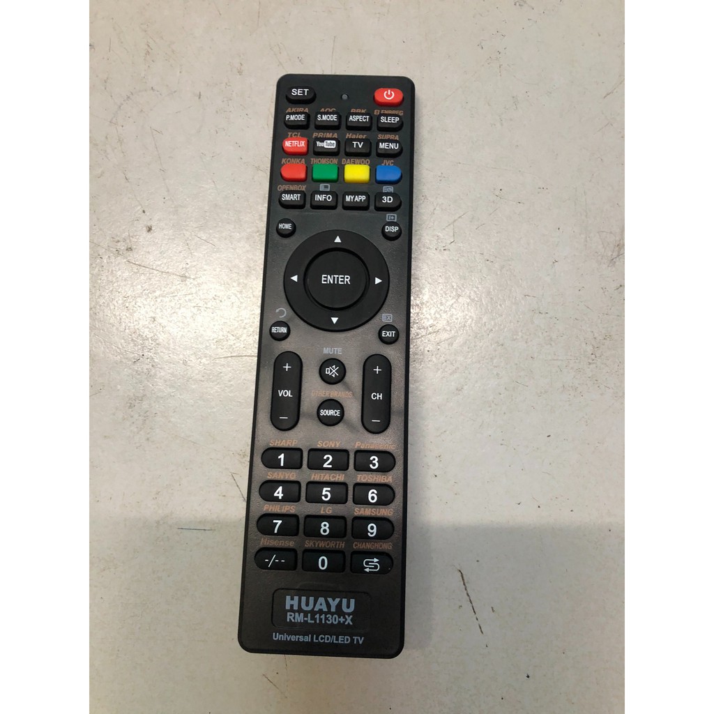 Điều khiển TV đa năng dùng cho cả các đời TV thường và TV Smart - Remote TV thông minh đa năng