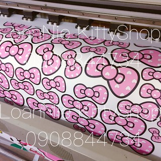 La La Shop: Decal nơ HelloKitty cắt lẻ ra từng hình để dán khách nha