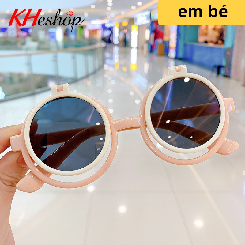 [Model]  Thời Trang cho bé 2 tròng có thể tháo bên trong, 1 chiếc kính 2 phong cách siêu độc đáo mã Y83120