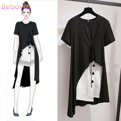 Set đồ bộ ngắn tay phong cách Hàn Quốc trẻ trung dành cho nữ