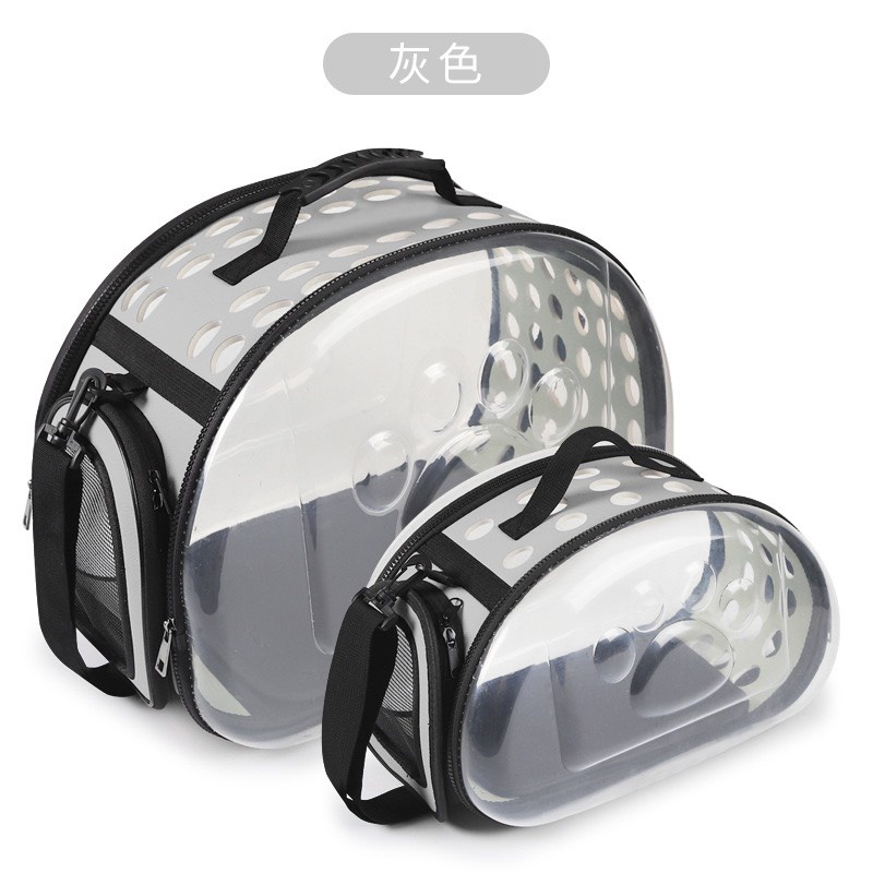 Túi vận chuyển thú cưng trong suốt kính chống tia UV gấp gọn HÀNG CAO CẤP