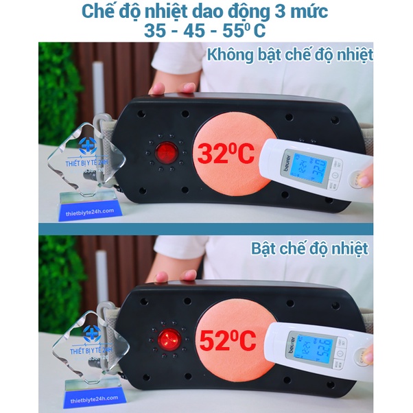 Máy massage rung đánh tan mỡ bụng BM-B45 sử dụng Pin + Điện, Đai massage rung giảm mỡ bụng, Đai rung nhiệt tan mỡ bụng