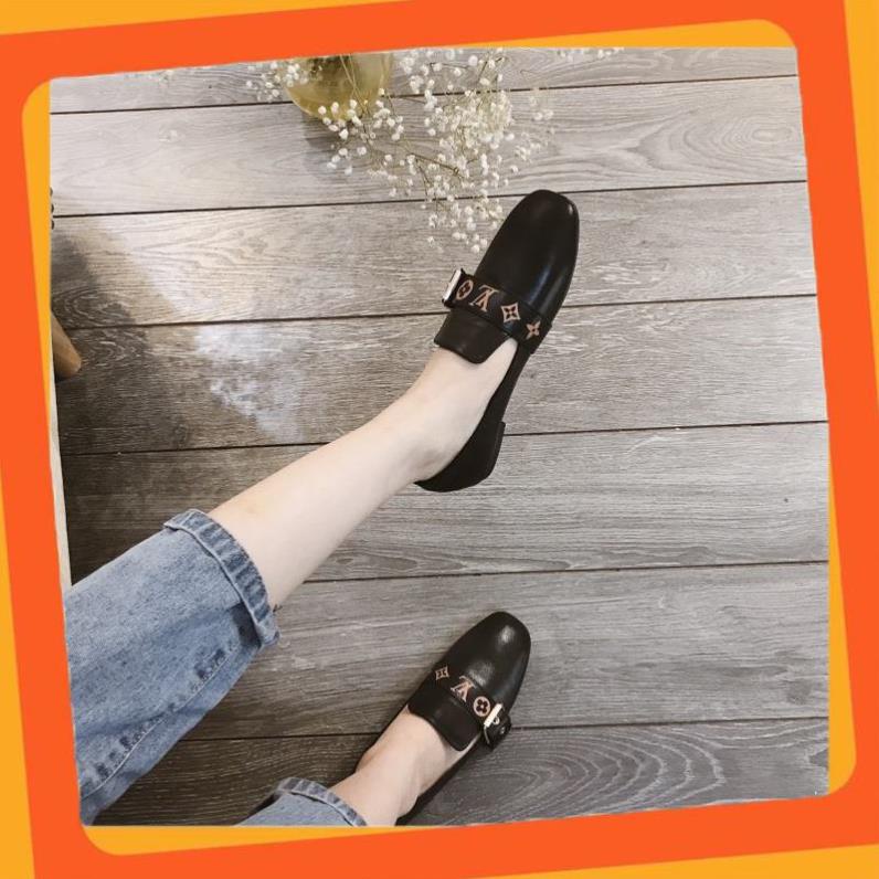 Giày lười, giày moca LV fullbox + bill  + túi giấy size 35-39