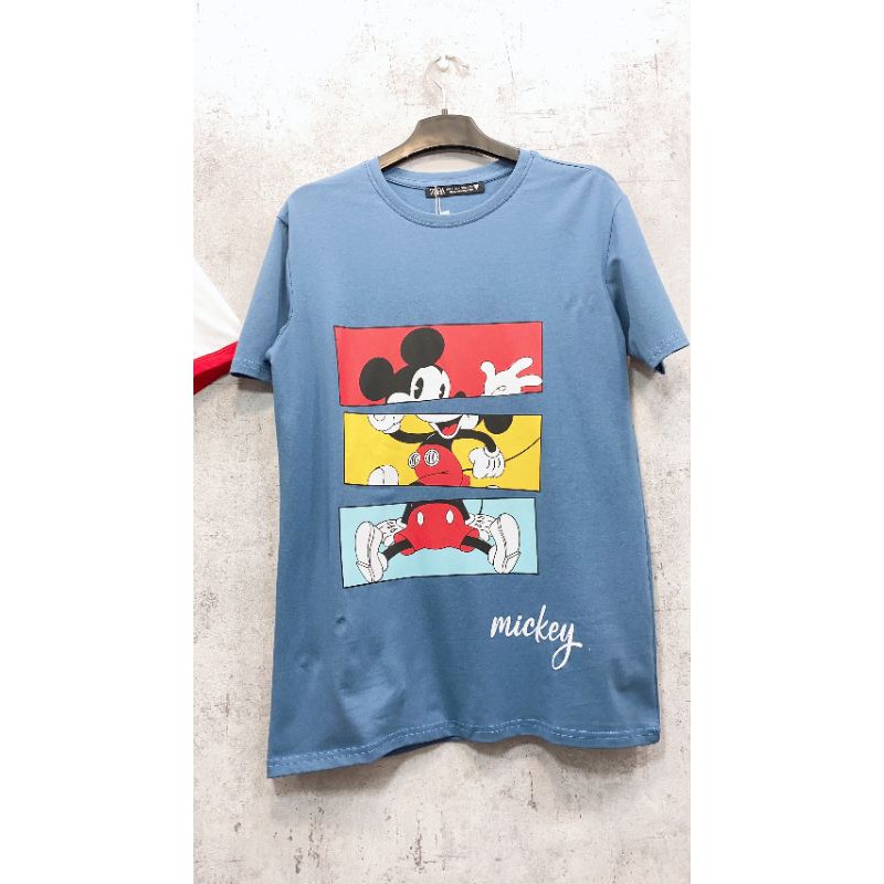 Áo phông hoạt hình, áo thun Mickey hot hit hàng xuất 100% chất cotton
