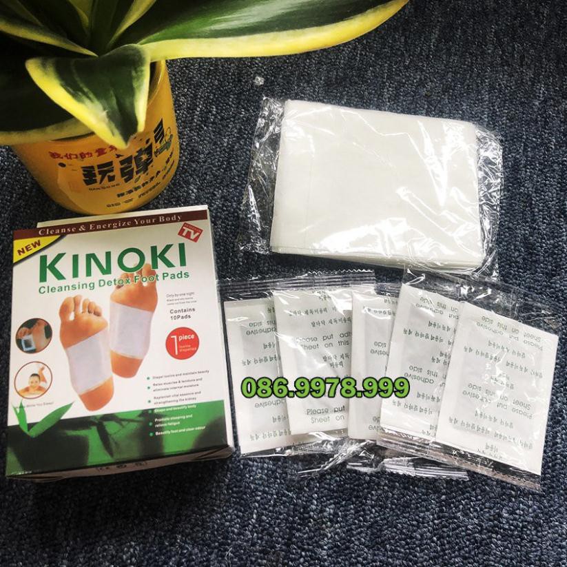 Miếng dán thải độc chân KINOKI 💖HÀNG CHÍNH HÃNG💖 1 túi 2 miếng miếng dán chân Nhật Bản, giúp ngủ ngon, massage chân