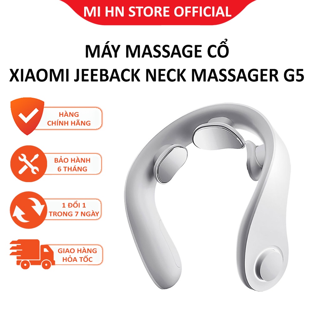 Máy massage cổ thông minh Xiaomi Jeeback Neck Massager G5 - Bảo hành 6 tháng