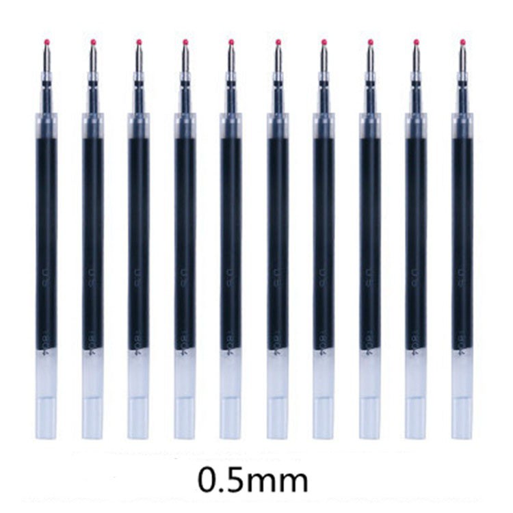 MUJI Set Ruột Bút Mực 0.38mm 0.5mm Nhanh Khô Tiện Dụng Chất Lượng Cao