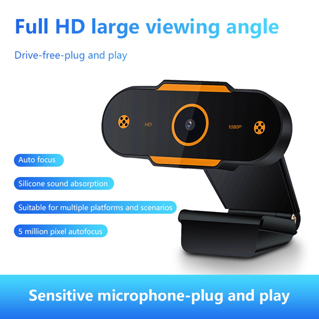 Webcam Lấy Nét Tự Động Hd Kèm Mic Cho Pc 480p | BigBuy360 - bigbuy360.vn