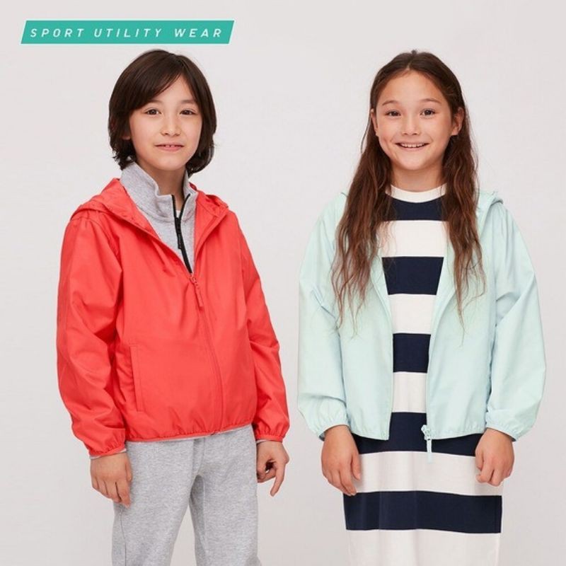 Áo gió trẻ em UNIQLO Pocketable Parka Kid