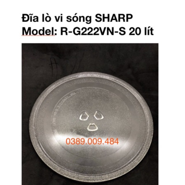 Đĩa lò vi sóng SHARP R-G222VN-S