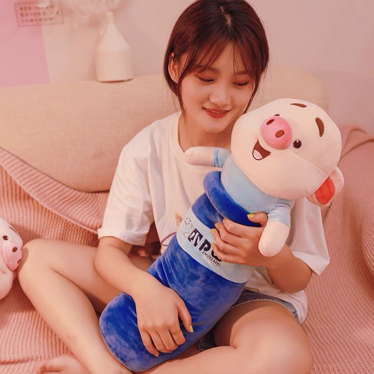 Gối Ôm Hình Heo Tiktok size 85cm Hàng Loại 1