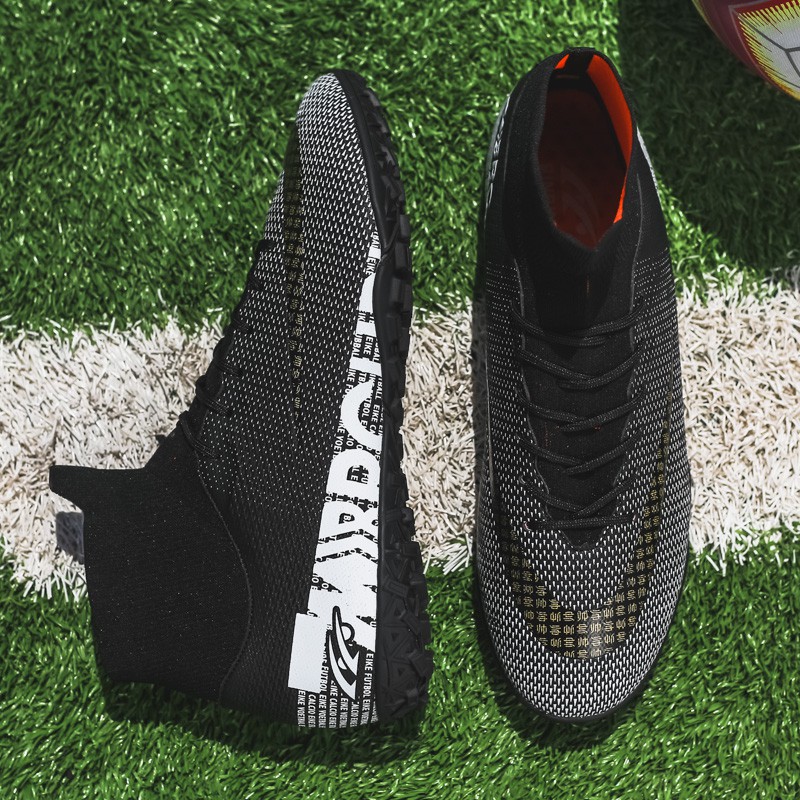 Giày đá bóng sân cỏ nhân tạo khâu đế chắc chắn 35-45 FG/TF dạng nhỏ cho nam