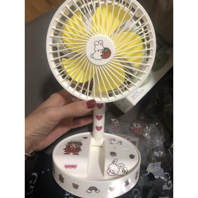 🌥️Bảo Hành 3 Tháng🌥️Quạt Mini Để Bàn Sạc Tích Điện Gấp Gọn USB Fan A9, Siêu Tiện Dụng Cho Mùa Hè 2021