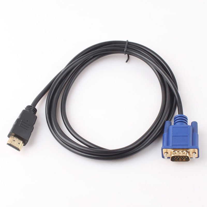 Cáp Chuyển Đổi Hdmi Sang Vga Hd-15 dài 6ft 1.8m