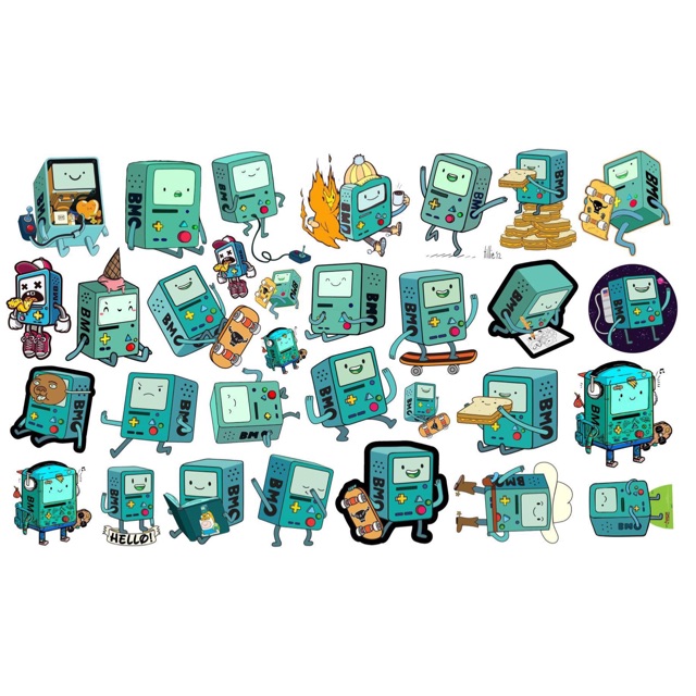Set sticker Bmo 28 tem