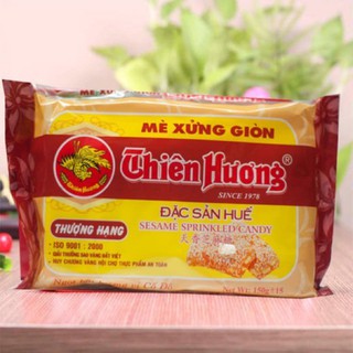 Mè xửng giòn Thiên Hương gói 150g date luôn mới 1 gói - Đặc sản Huế