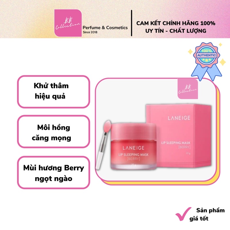 Mặt Nạ Ngủ Môi LANEIGE Lip Sleeping Mask 20g FULLSIZE