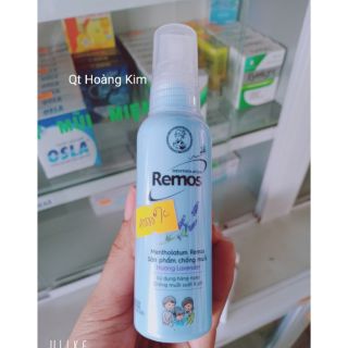 Xịt ngừa muỗi cắn REMOS hương Lavender