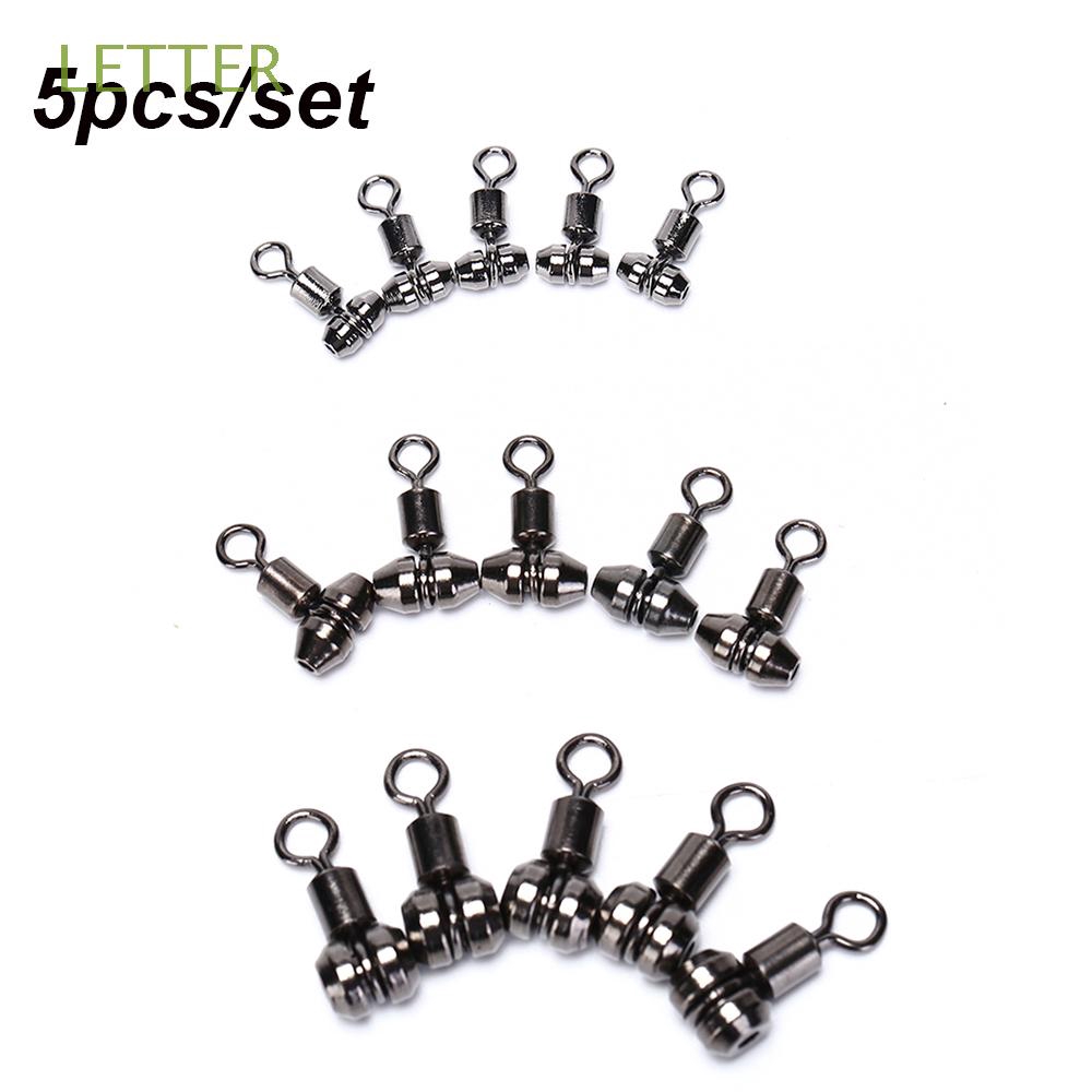 Set 5 vòng móc nối câu cá bằng thép không gỉ chất lượng cao