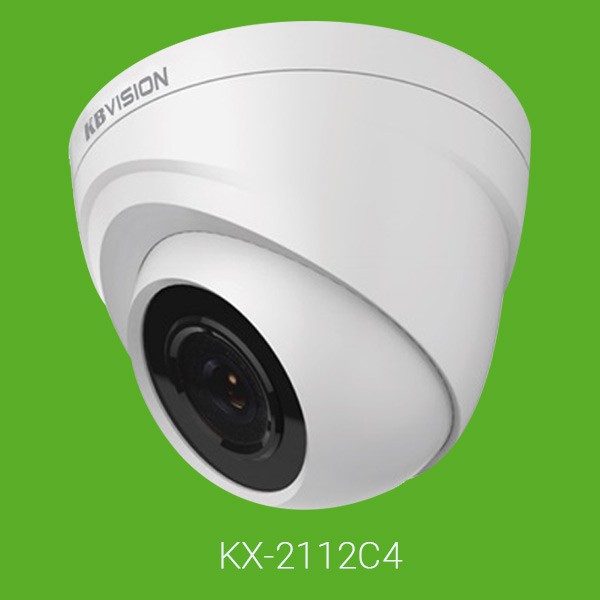 Camera Dome 4 in 1  hồng ngoại 20 mét 2.0 Megapixel KBVISION KX-A2112C4 Hàng chính hãng