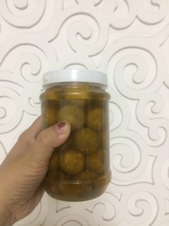 Sấu ngâm đường vàng