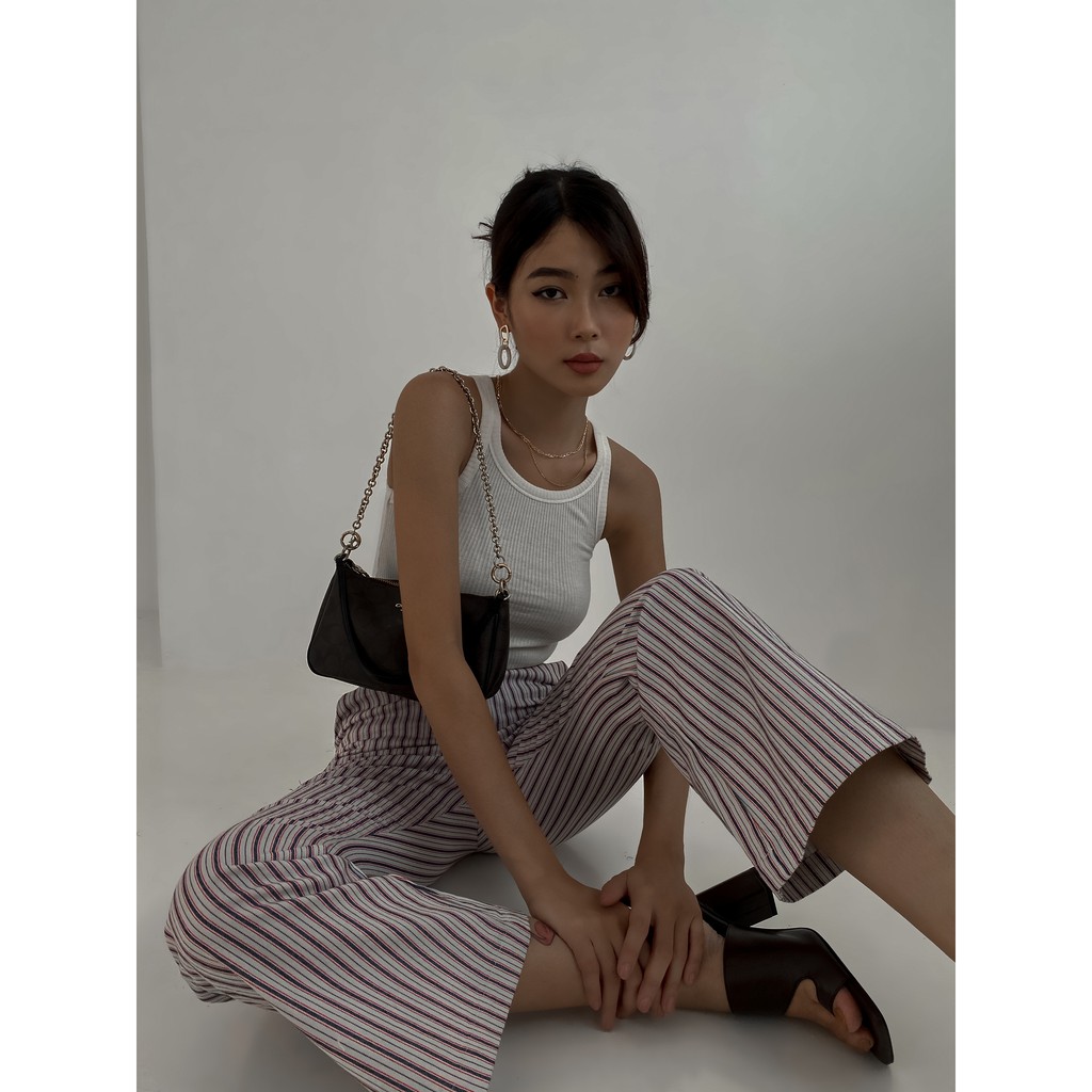 Là min - Quần dài Red Striped Pants