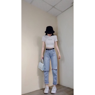 Quần baggy rách