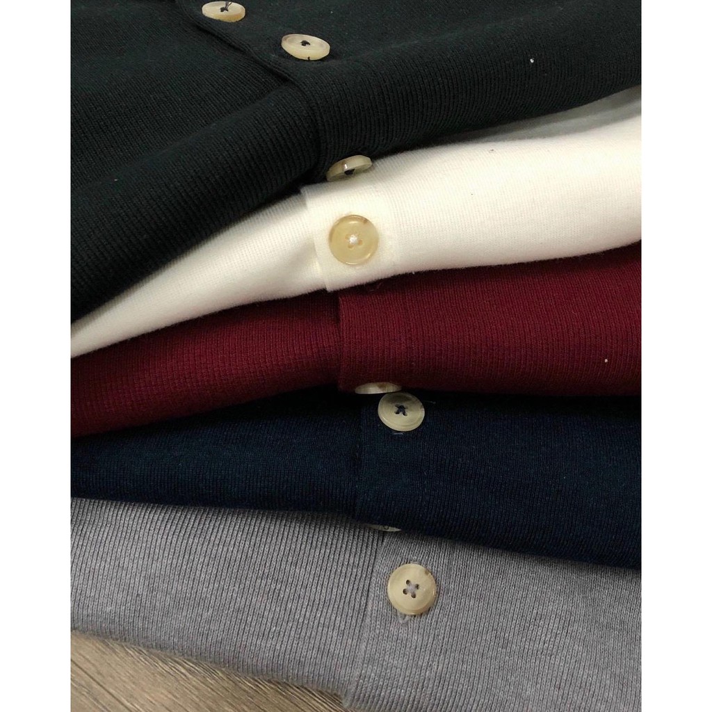 Áo croptop thun gân tay dài F21 VNXK