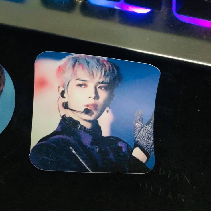 [50 - 100 NHÃN DÁN/ STICKER VUÔNG IN THEO YÊU CẦU] Loại cắt sẵn gỡ ra dán