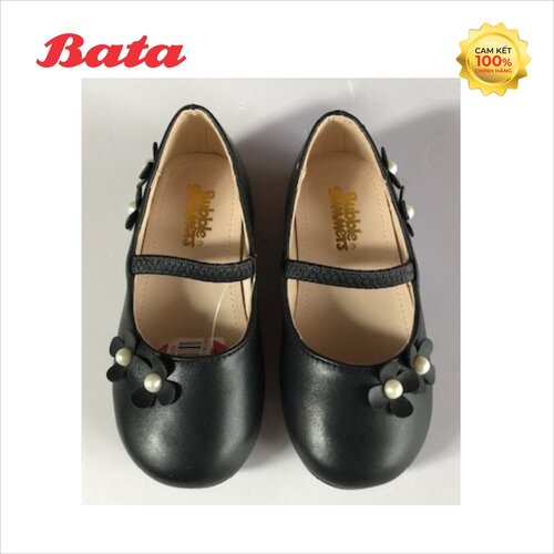Giày búp bê trẻ em BATA màu đen (1516010)