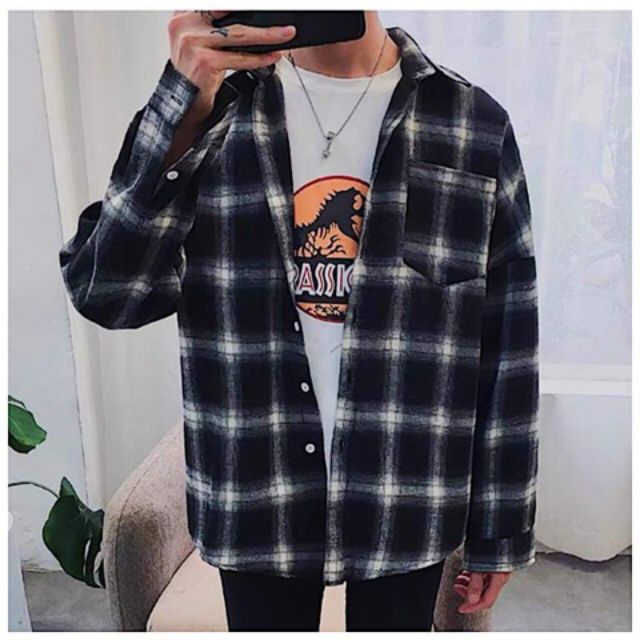 [Cường Store]99K FreeShip Áo sơ mi caro Flanel | BigBuy360 - bigbuy360.vn