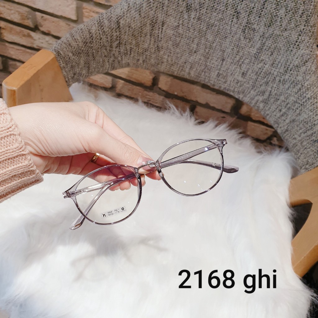 [XẢ KHO 3 NGÀY]Gọng kính cận nhựa dẻo mắt tròn G'store 2168{HÀNG CHẤT}FULLBOX tặng kèm 01 lọ nước xịt kính 25K