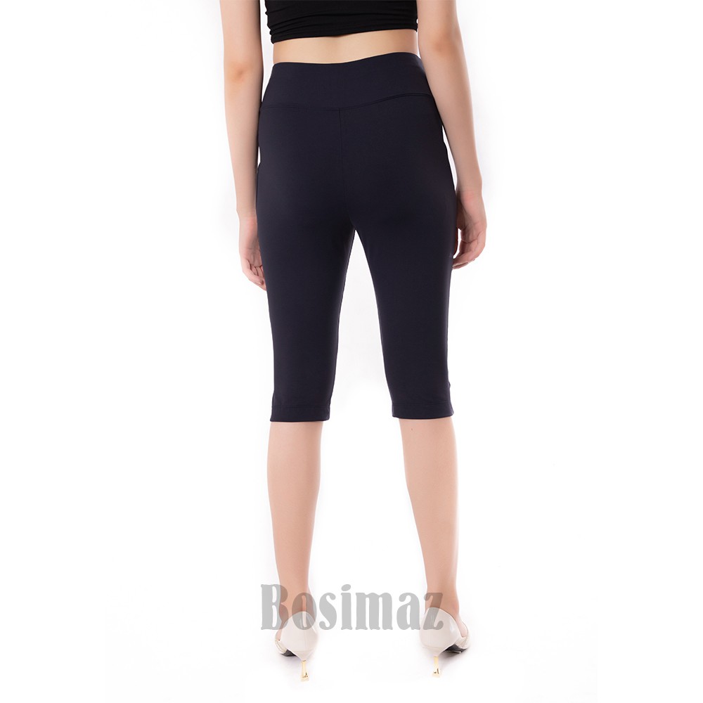 Quần Legging Ngố Bosimaz MS381 túi trước màu đen cao cấp, thun co giãn 4 chiều, vải đẹp dày, thoáng mát không xù lông. | WebRaoVat - webraovat.net.vn