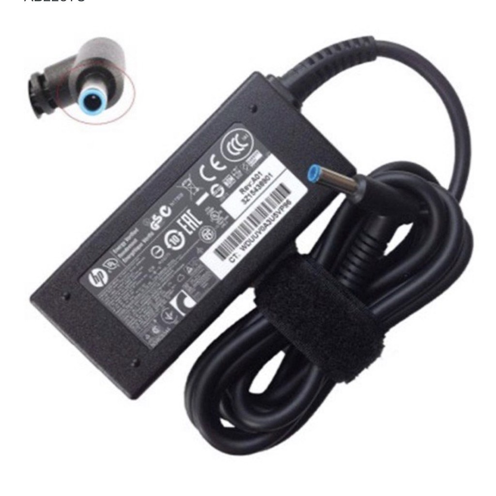 Sạc Laptop HP 19.5V - 3.33A chân kim NHỎ Adapter HP Pavilion chân xanh - Hàng New zin - BH 12TH