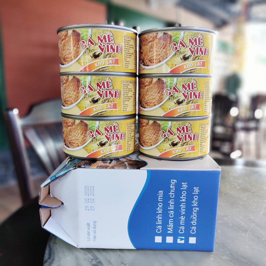 Cá Mè Vinh Kho Lạt ANTESCO đặc sản An Giang hộp 210g