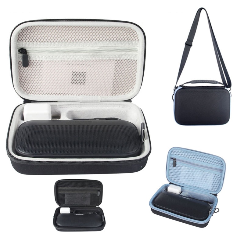 Túi Đựng Loa Cầm Tay Bằng EVA Có Khóa Kéo Tiện Dụng Mang Theo Du Lịch Cho Soundlink Flex