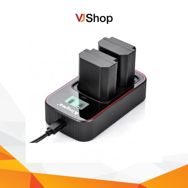 Bộ sạc đôi và 2 pin KingMa LP-E12 chính hãng bảo hành 12 tháng