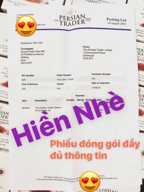 Lọ 2g NHUỴ HOA NGHỆ TÂY IRAN Loại 1 | BigBuy360 - bigbuy360.vn