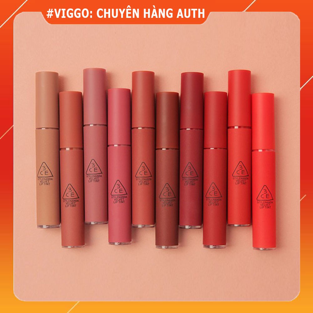 [Có sẵn] Son Kem Lì 3CE Velvet Lip Tint 2017 & 2018