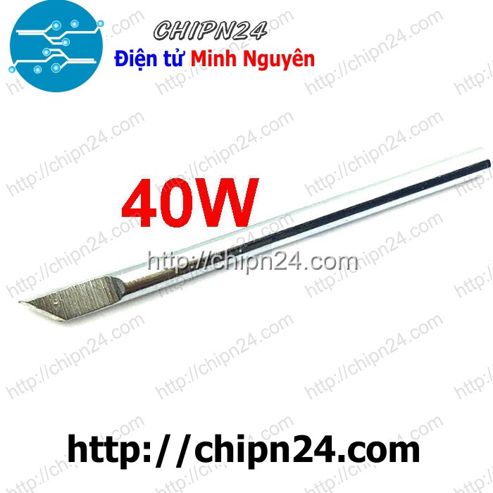 [1 CÂY] Đầu Mũi hàn Dao 40W (cho Mỏ hàn Nung)