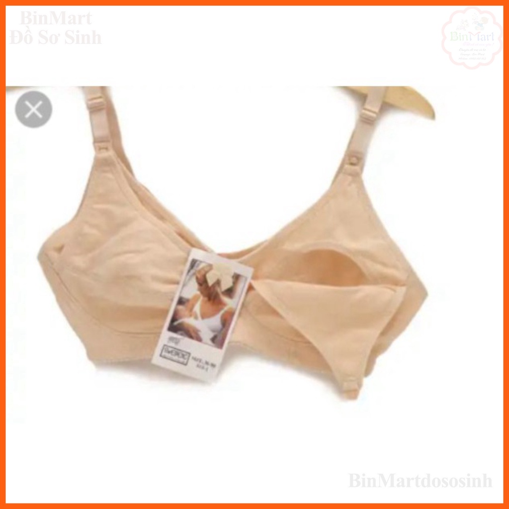 Áo Ngực Không Đệm Cho Con Bú/Mở Ngực Trên Chất Cotton