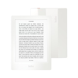 Máy đọc sách Kobo Aura HD 6.8 inch (Certified Refurbished) màu trắng