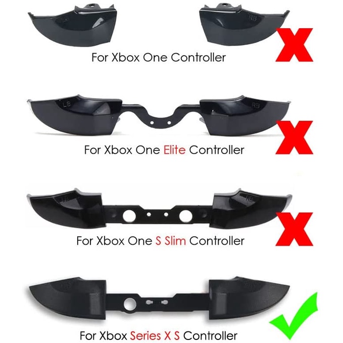 Bộ Nút Bấm LB RB Chuyên Dụng Cho Tay Cầm Chơi Game Xbox Series X S Giá Đỡ
