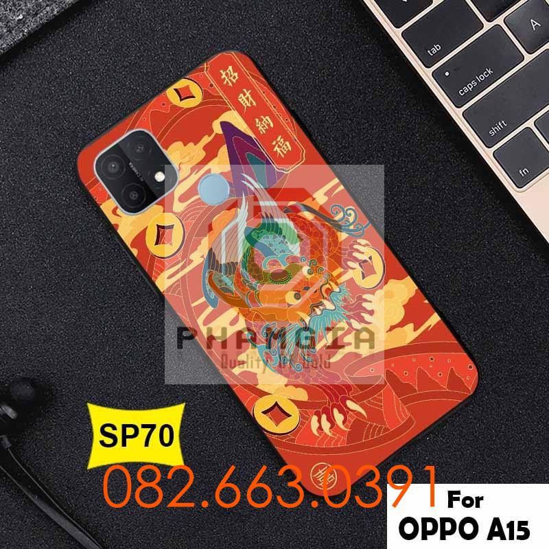 Ốp lưng Oppo A15 / A15S dẻo in hình tết con trâu