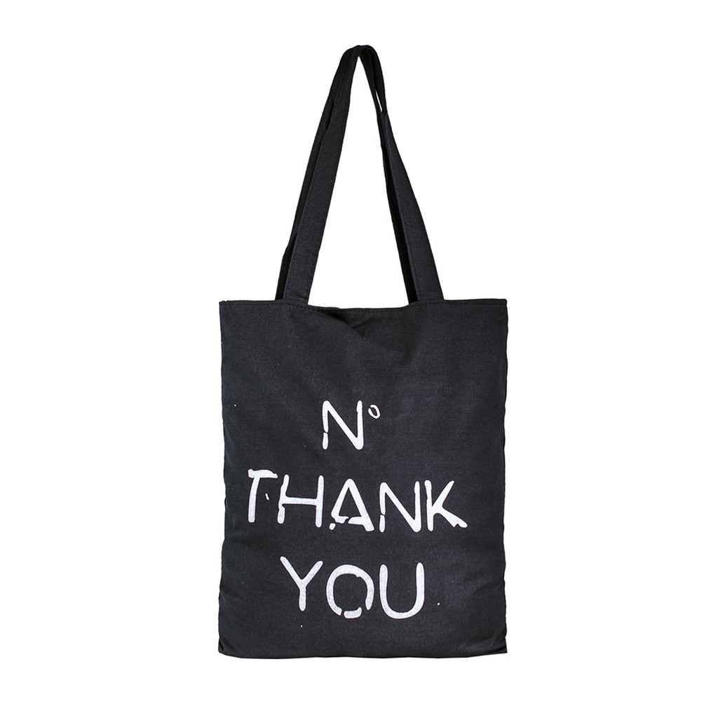 Túi Vải Đeo Vai Tote Bag No Thank XinhStore