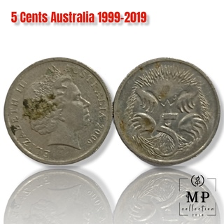 Đồng xu 5 cents úc 1999-2019